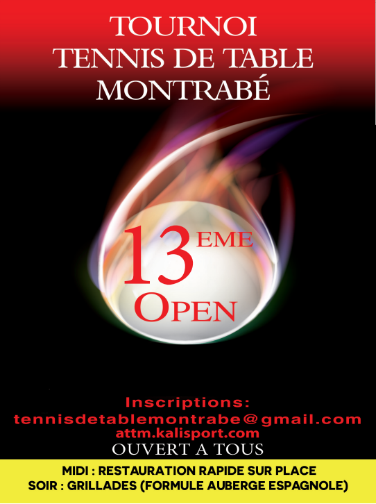 13e tournoi Open de l'ATTM