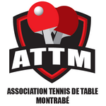 Logo Association de tennis de table de Montrabé (ATTM)